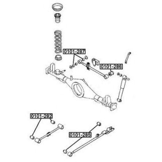 Сайлентблок ASVA 0101-285 фото