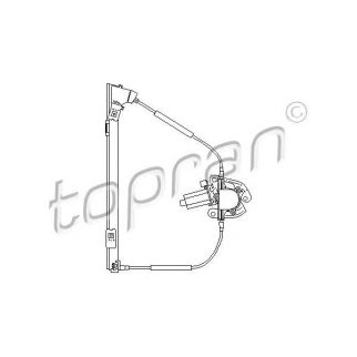 Стеклоподъемник электр. передний левый topran 700440755 фото