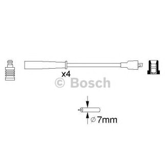 Провода высоковольт. ком/кт фото