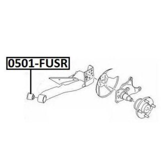 Сайлентблок ASVA 2101-FUSR фото