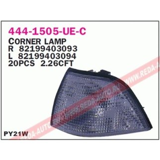 Указатель поворота левый белый DEPO 444-1505L-UE-C фото