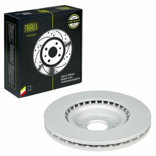 Диск торм. для а/м Land Rover Discovery Sport (14-)/RR Evoque (11-) перед. d=325 (окр.) (DF 190424) фото 2