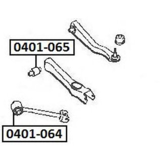 Сайлентблок ASVA 0401-064 фото