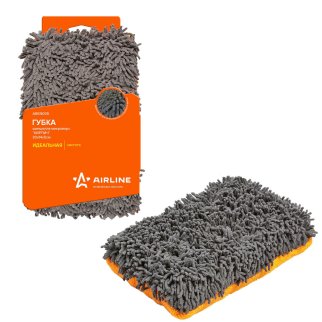 Губка-шиншилла микроворс Кирпич (20x14x5 см) (ABKN005) фото