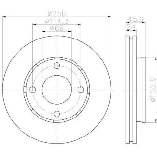 Диск тормозной TEXTAR 921348 03 фото