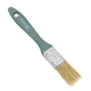 Кисть плоская Евро 1, натуральная щетина, пластмассовая ручка MATRIX 83061 фото