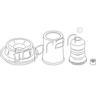 Опора переднего амортизатора topran 108556755 фото