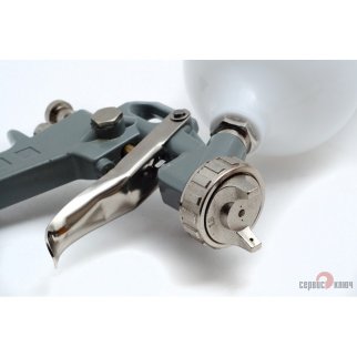 Краскопульт выс.давления с верхним бачком СЕРВИС КЛЮЧ фото 1