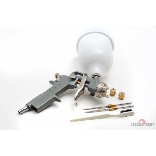 Краскопульт выс.давления с верхним бачком СЕРВИС КЛЮЧ фото