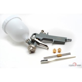 Краскопульт выс.давления с верхним бачком СЕРВИС КЛЮЧ фото 2