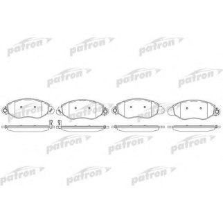 Колодки тормозные PATRON PBP1461 фото