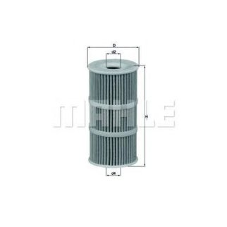 Фильтр масляный KNECHT OX 3891 D фото