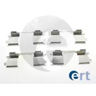 К-кт установочный передних колодок ERT 420026 фото