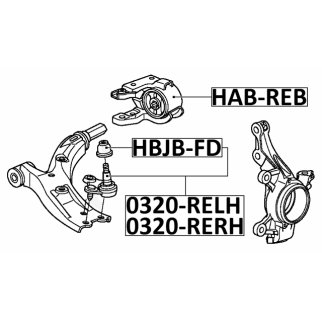 Опора шаровая передняя нижняя левая фото 2