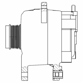 Генератор для а/м Hyundai ix35 (10-)/i40 (11-) 2.0GDI 120A STARTVOLT LG 0807 фото 5