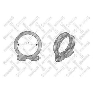 82-01057-SX_хомут ! трубы глушителя d145RVI AE/AE Magnum/Magnum E-Tech фото