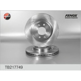 Диск тормозной передний вентилируемый Fenox TB217749 фото