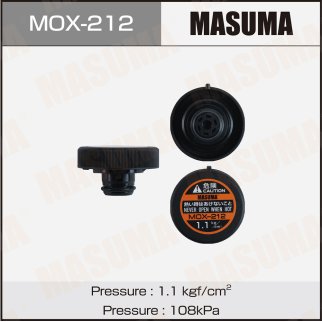 Крышка радиатора 1.1 kg/cm2 MASUMA MOX-212 фото 1 Крышка радиатора 1.1 kg/cm2 MASUMA MOX-212 фото 1