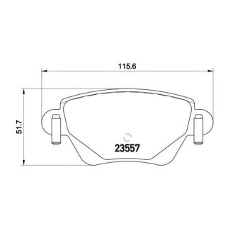 Колодки тормозные к-кт brembo P 68 028 фото