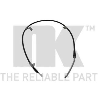 Трос стояночного тормоза задний правый / NISSAN Terrano-II (барабанные тормоза) 93~06 фото