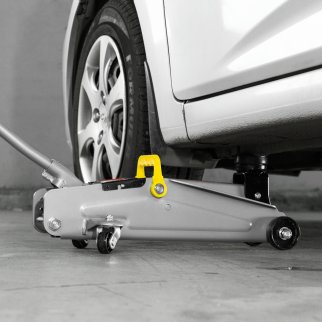 Домкрат подкатной гидравлический 2т 135-385мм (в кейсе) MATRIX фото 18