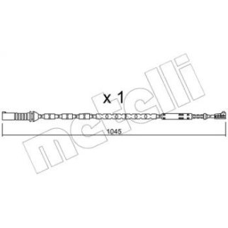 Датчик износа колодок METELLI _SU.279 фото