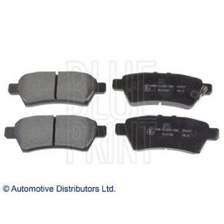 Колодки тормозные задние к-кт Blue Print ADN142135 фото