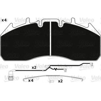 Колодки тормозные дисковые (комплект) с датчиком фото