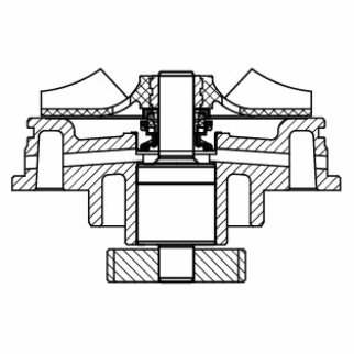 Насос водяной для а/м Renault Truck Premium (96-) 9.8D/11.1D (LWP 0920) фото 4
