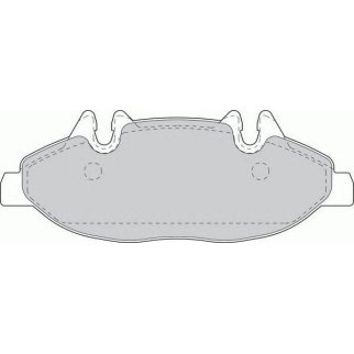 Колодки MERCEDES W639 2003=> фото