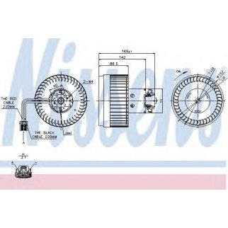 Моторчик отопителя Nissens 87036 фото