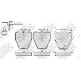 Колодки тормозные фото