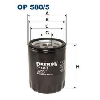 Фильтр масляный FILTRON OP 580/5 фото