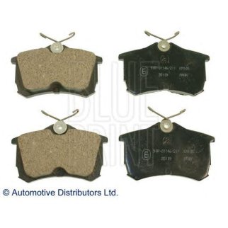 Колодки тормозные к-кт Blue Print ADH24257 фото
