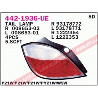 Фонарь задний правый DEPO 442-1936R-UE фото