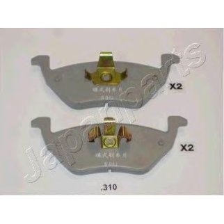 Колодки тормозные Japanparts PP-310AF фото