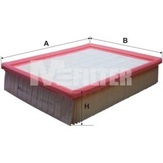 K174_фильтр воздушный! Opel Frontera/Omega/Senator 2.2/2.3/2.4/3.0 91> фото