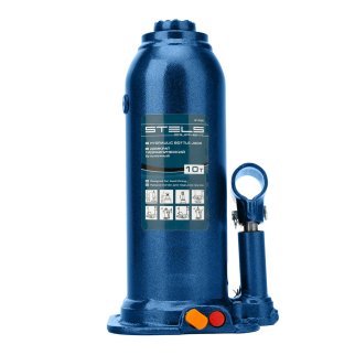 Домкрат бутылочный 10т гидравлический подъем 222-447 ммSTELS фото 4