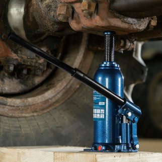 Домкрат бутылочный 10т гидравлический подъем 222-447 ммSTELS фото 14