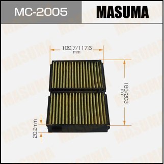 Фильтр салона Masuma MC-2005 фото