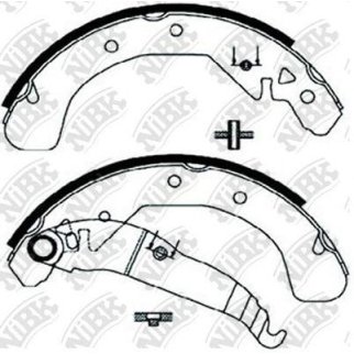 Колодки барабанные к-кт NiBK FN0599 фото