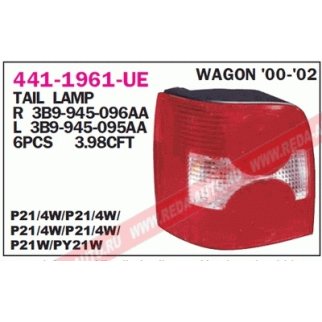 Фонарь задний правый DEPO 441-1961R-UE фото