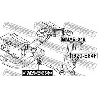 BMAB-049Z_сайлентблок пер. рычага подвески! BMW E90 07> фото