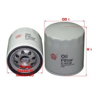 Фильтр масляный SAKURA C6526 фото