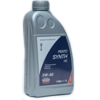 Масло моторное PENTOLUB PENTOSYNTH HC 5W40 1л. фото