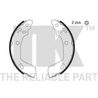 Колодки тормозные барабанные,задние (200x26mm) / SUZUKI Swift-IV 10~ фото
