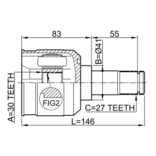 ШРУС 0411-CS9MTRH фото 2