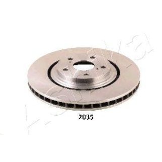 Диск тормозной передний вентилируемый ashika 60-02-2035 фото