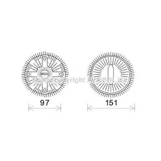 Термомуфта AVA BWC392 фото