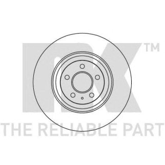 Диск тормозной передний (345x29,5mm) / AUDI A-4,5,Q5 08~ фото